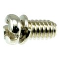 Midwest Fastener 1/4"-20 x 1/2 in Machine Screw, Nickel Plated Steel, 12 PK 32115